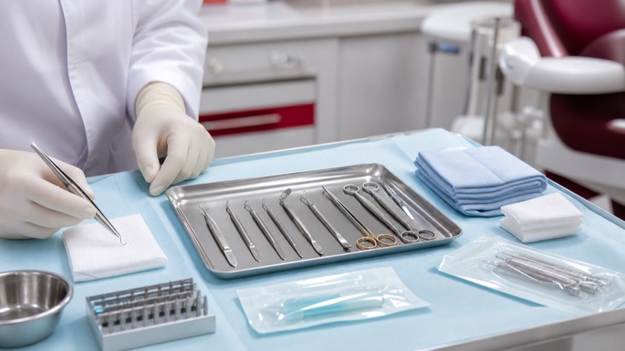 Sterilization and disinfection at Pearl View Dental